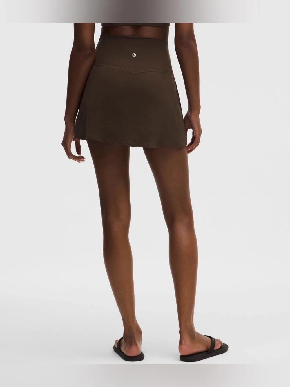 Lululemon Align High Rise Skirt Sz 10 Walnut Crunch NWT